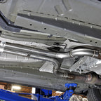 2010-2015 Chevrolet Camaro 5th Gen 3.6L V6 Stainless Steel Dual Catback Exhaust System (Burnt Tip)