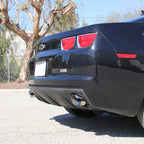 2010-2015 Chevrolet Camaro 5th Gen 3.6L V6 Stainless Steel Dual Catback Exhaust System (Burnt Tip)
