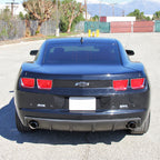 2010-2015 Chevrolet Camaro 5th Gen 3.6L V6 Stainless Steel Dual Catback Exhaust System (Burnt Tip)