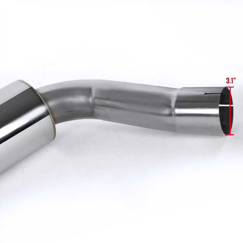 2015-2021 Ford Mustang S550 2.3L EcoBoost Stainless Steel Dual Catback Exhaust System