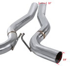 2015-2021 Ford Mustang S550 2.3L EcoBoost Dual Catback Exhaust System (Burnt Tip)