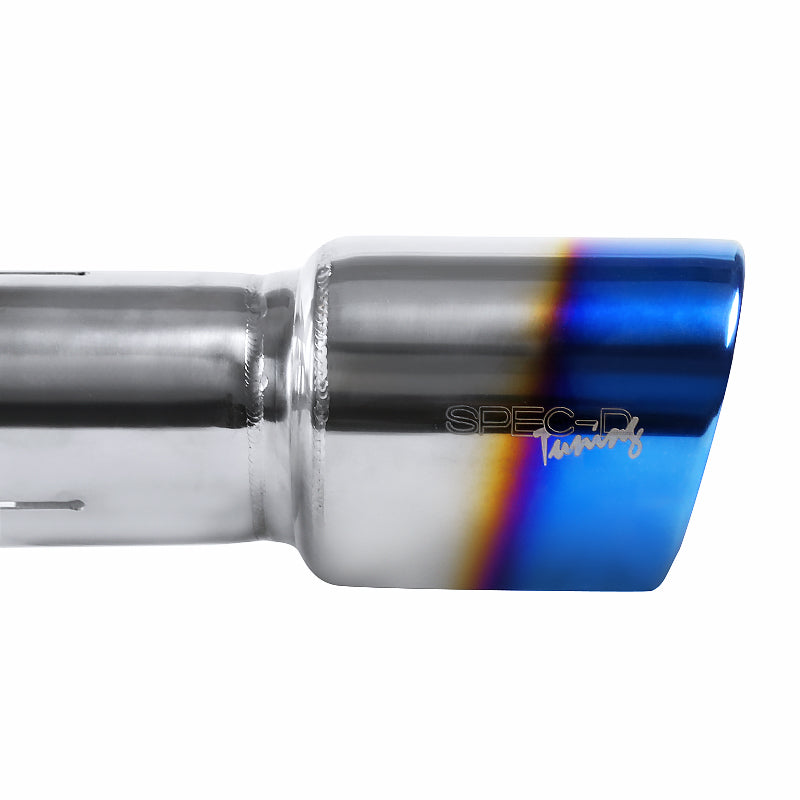 2015-2021 Ford Mustang S550 2.3L EcoBoost Dual Catback Exhaust System (Burnt Tip)