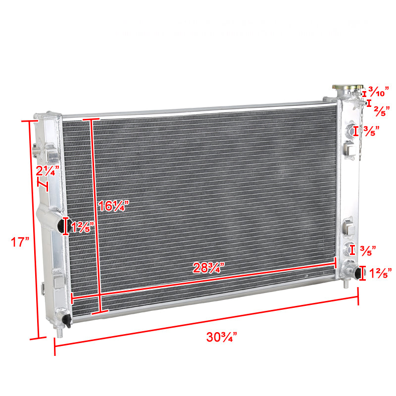 2005-2006 Pontiac GTO 6.0L V8 2-Row Aluminum Performance Radiator