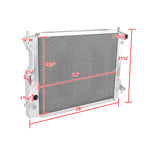 2005-2014 Ford Mustang S197 V6 V8 Aluminum 3-Row Performance Radiator