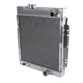 1964-1966 Ford Mustang Shelby V8 L6 Aluminum 3-Row Radiator