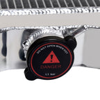 1963-1977 Ford Mustang/Maverick/Falcon Mercury Comet/Cougar Aluminum 3-Row Performance Radiator