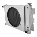 1967-1969 Chevrolet Camaro 1st Gen 4.1L L6 V8 3 Row Radiator with Fan Shroud