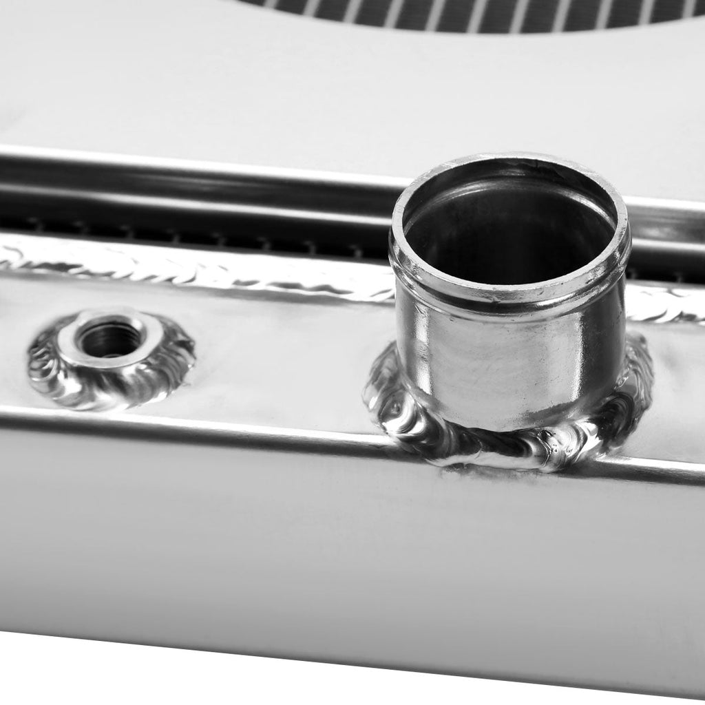 1963-1968 Chevrolet Impala/Biscayne/Caprice/Bel Air/El Camino/Chevelle 3 Row Radiator with Dual Fan Shroud