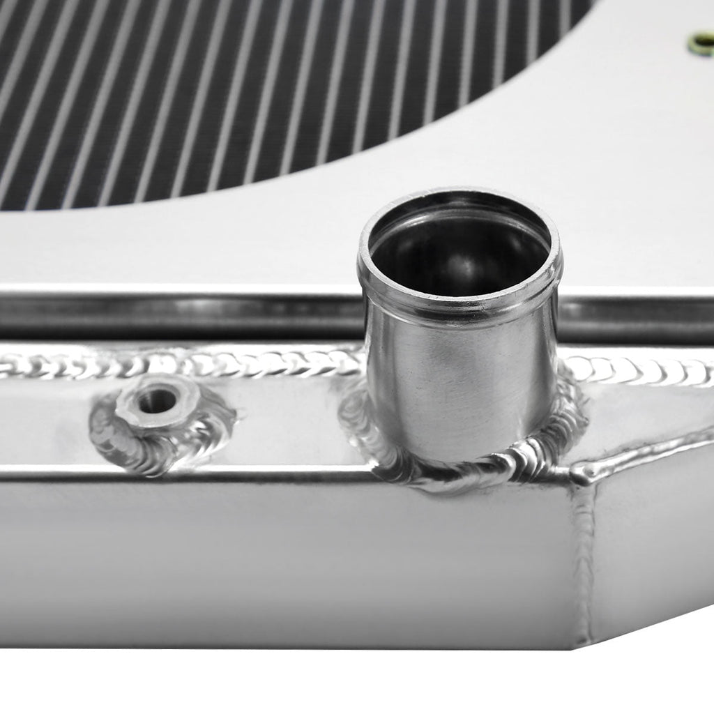 1960-1966 Ford Falcon/Mustang/Ranchero / 1960-1965 Mercury Comet 3 Row Radiator with Fan Shroud Design