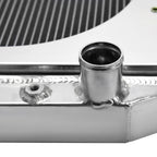 1960-1966 Ford Falcon/Mustang/Ranchero / 1960-1965 Mercury Comet 3 Row Radiator with Fan Shroud Design