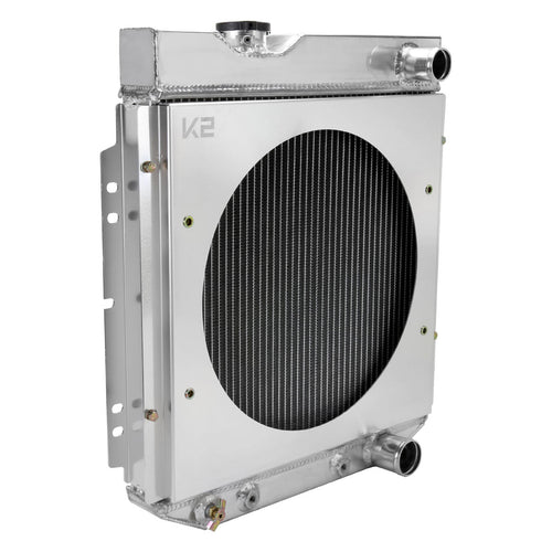 1960-1966 Ford Falcon/Mustang/Ranchero / 1960-1965 Mercury Comet 3 Row Radiator with Fan Shroud Design