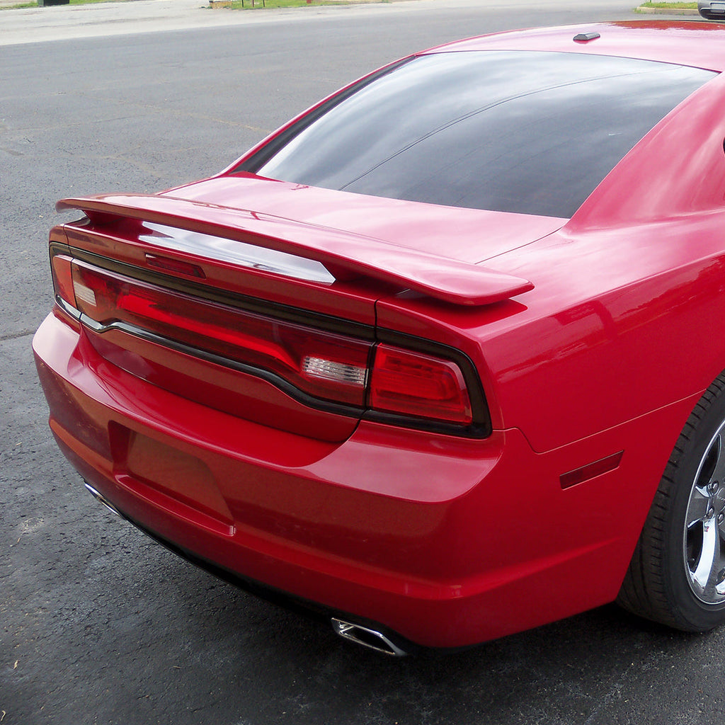 2011-2023 Dodge Charger LD Black ABS R/T Daytona OE Style Rear Spoiler Wing