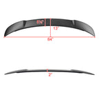 2015-2021 Dodge Charger LD Matte Black ABS Hellcat Style Rear Spoiler