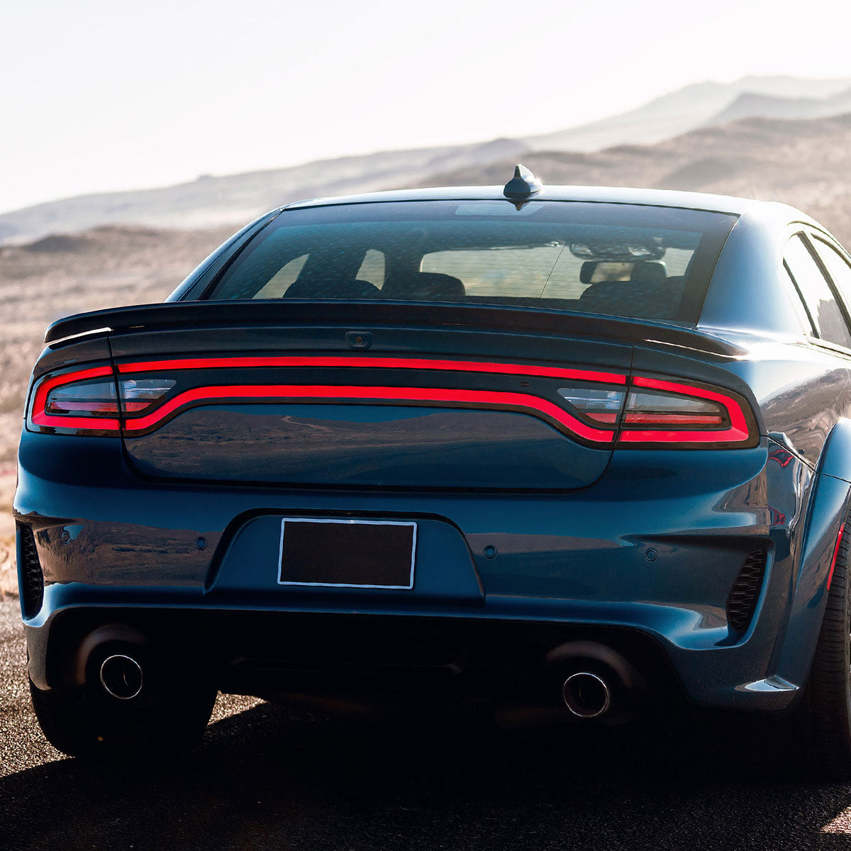 2015-2021 Dodge Charger LD Matte Black ABS Hellcat Style Rear Spoiler
