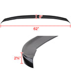 2016-2020 Chevrolet Camaro 6th Gen Black ABS 3PC Blade Style Rear Spoiler