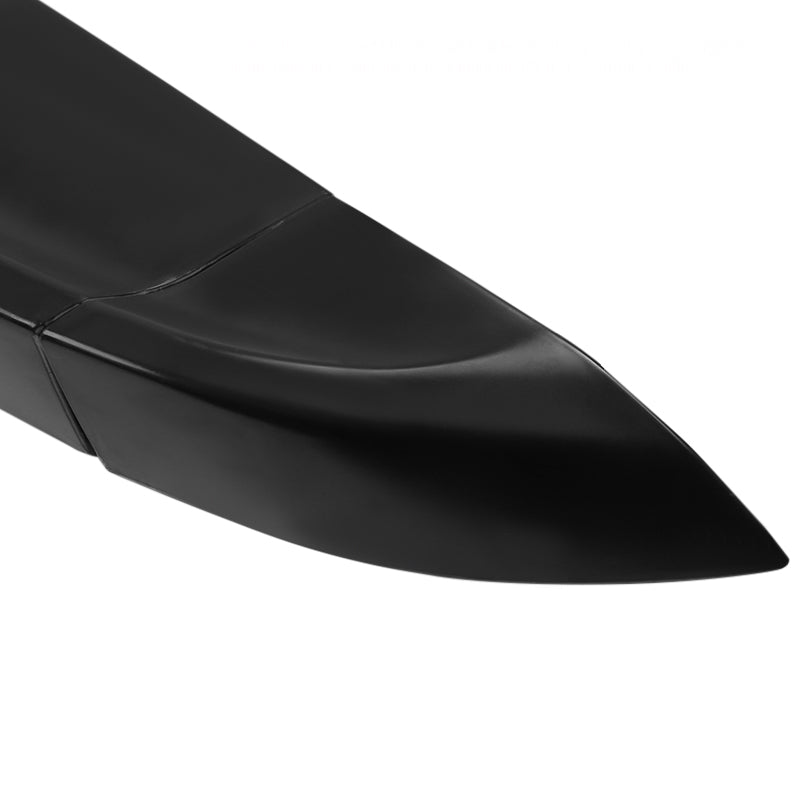 2016-2020 Chevrolet Camaro 6th Gen Black ABS 3PC Blade Style Rear Spoiler