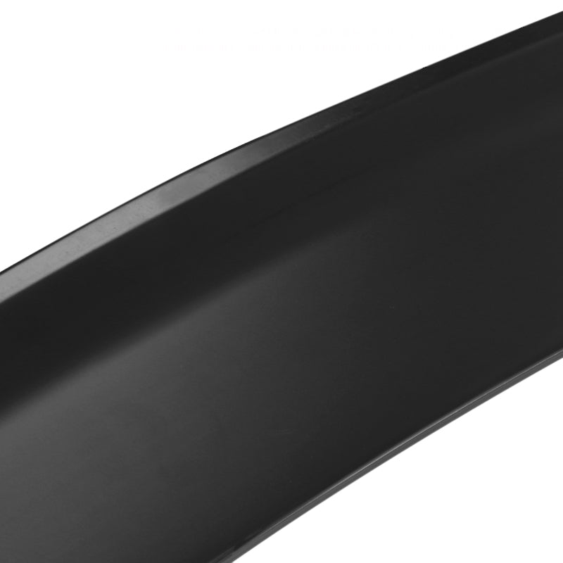 2016-2020 Chevrolet Camaro 6th Gen Black ABS 3PC Blade Style Rear Spoiler