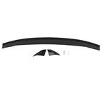 2016-2020 Chevrolet Camaro 6th Gen Black ABS 3PC Blade Style Rear Spoiler