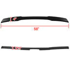 2005-2013 Chevrolet Corvette C6 Black ABS FRP Style Rear Spoiler