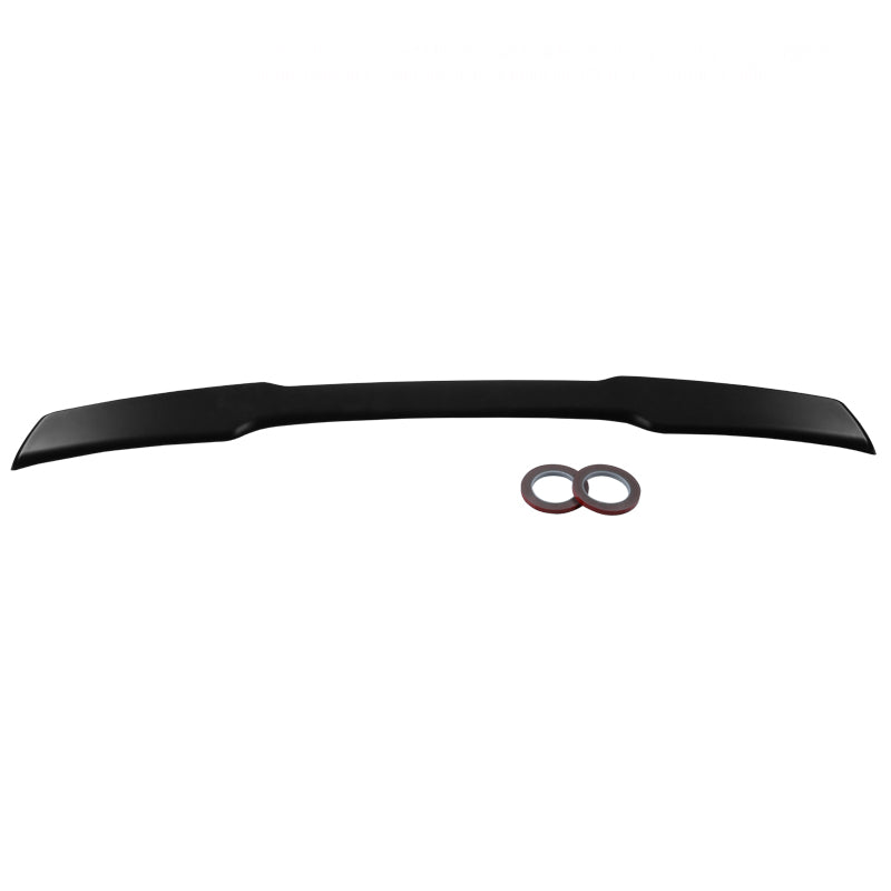 2005-2013 Chevrolet Corvette C6 Black ABS FRP Style Rear Spoiler
