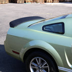 2005-2009 Ford Mustang S197 Matte Black ABS Ducktail Style Rear Spoiler