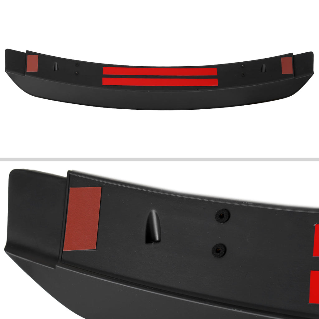 2005-2009 Ford Mustang S197 Matte Black ABS Ducktail Style Rear Spoiler