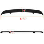 2005-2009 Ford Mustang S197 Matte Black ABS Factory GT Style Rear Spoiler