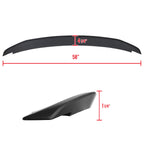 2010-2014 Ford Mustang S197 Matte Black ABS Factory GT Style Rear Spoiler