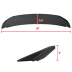 2010-2014 Ford Mustang S197 Matte Black ABS Factory GT500 Style Rear Spoiler