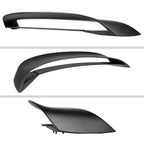 2015-2023 Ford Mustang S550 Matte Black ABS GT350R Style 4PC Rear Spoiler Wing