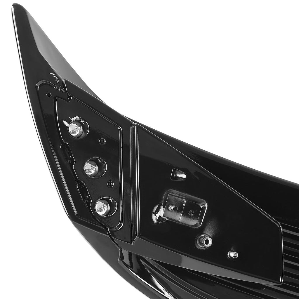 2015-2023 Ford Mustang S550 Glossy Black GT500 Style Rear Trunk Spoiler Kit