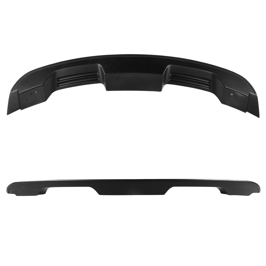 2015-2023 Ford Mustang S550 Matte Black GT500 Style Rear Trunk Spoiler Kit