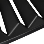 2008-2020 Dodge Challenger Matte Black Polypropylene Window Louvers
