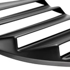 2008-2020 Dodge Challenger Matte Black Polypropylene Window Louvers