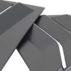 2011-2021 Dodge Charger LD Matte Black Window Louvers