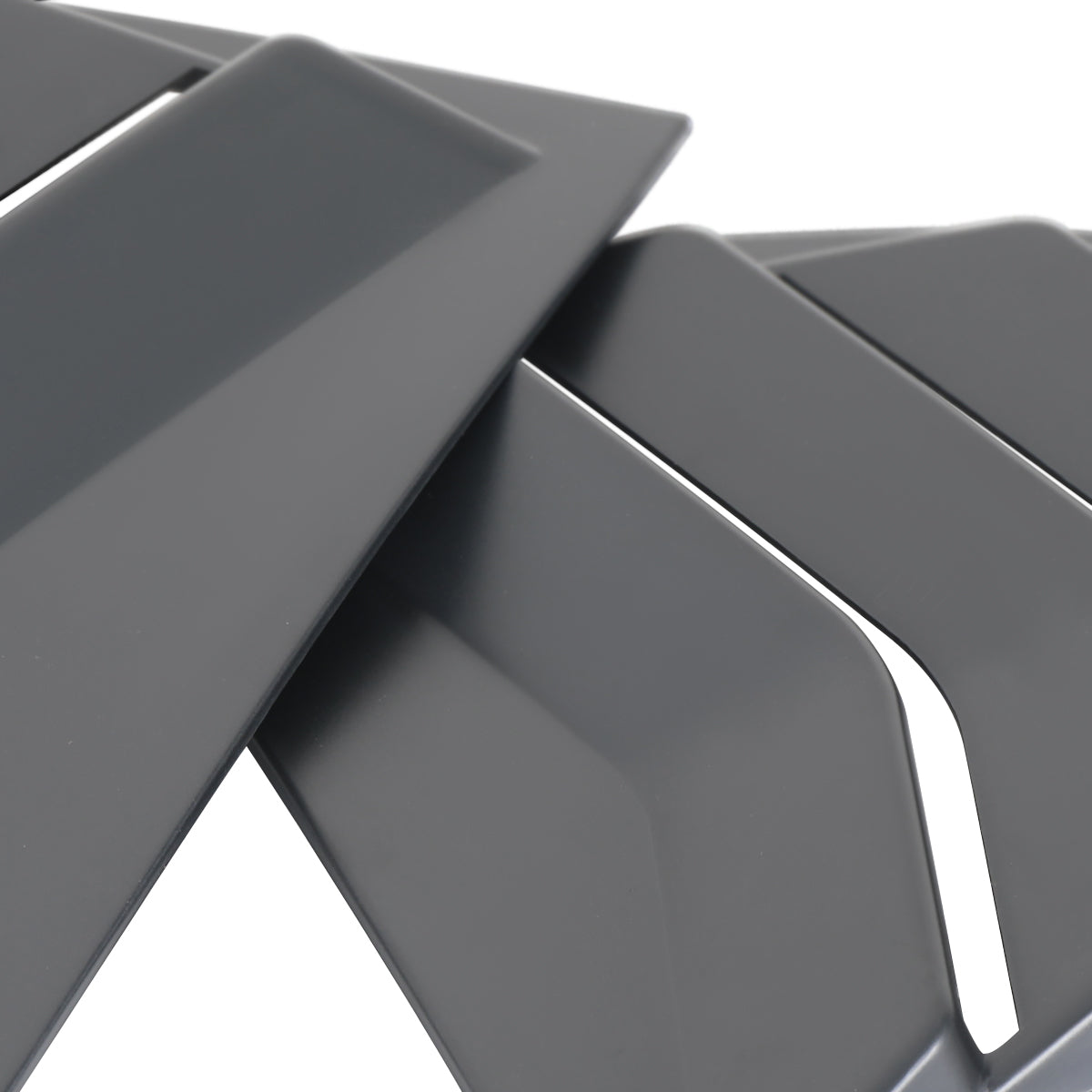 2011-2021 Dodge Charger LD Matte Black Window Louvers