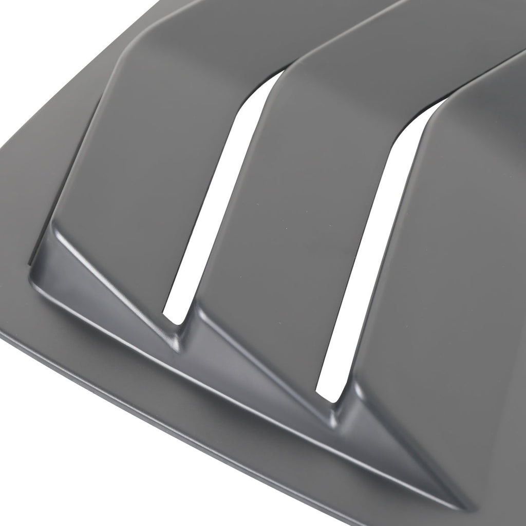2011-2021 Dodge Charger LD Matte Black Window Louvers