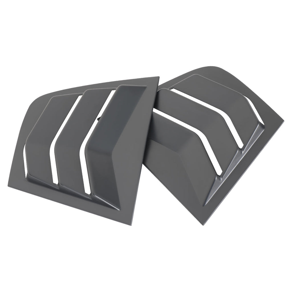 2011-2021 Dodge Charger LD Matte Black Window Louvers