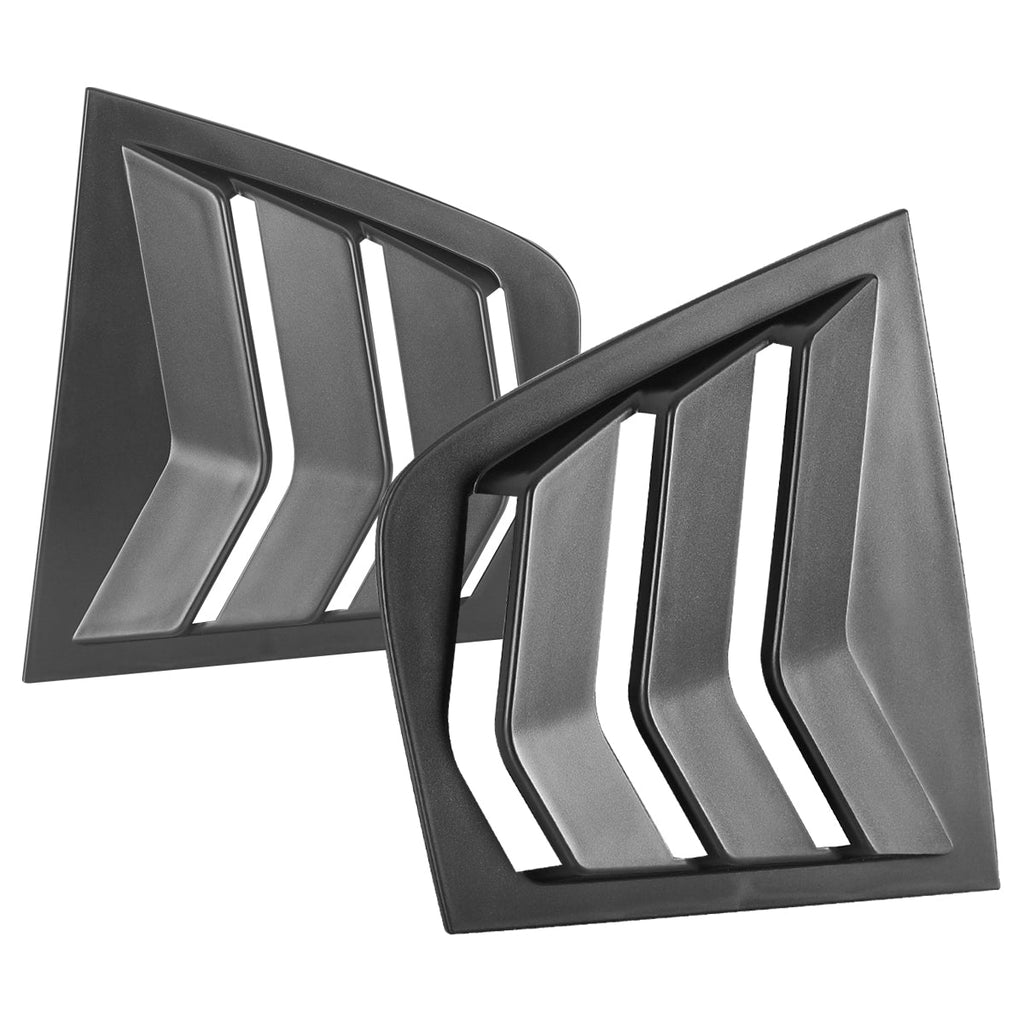 2011-2021 Dodge Charger LD Matte Black Window Louvers