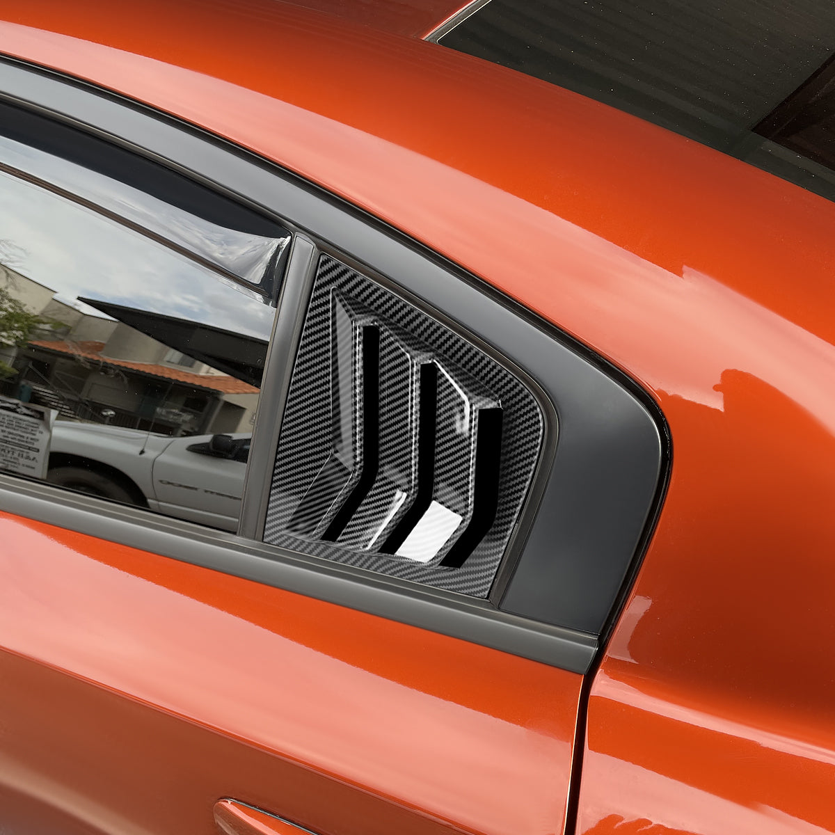 2011-2021 Dodge Charger LD Carbon Fiber Window Louvers