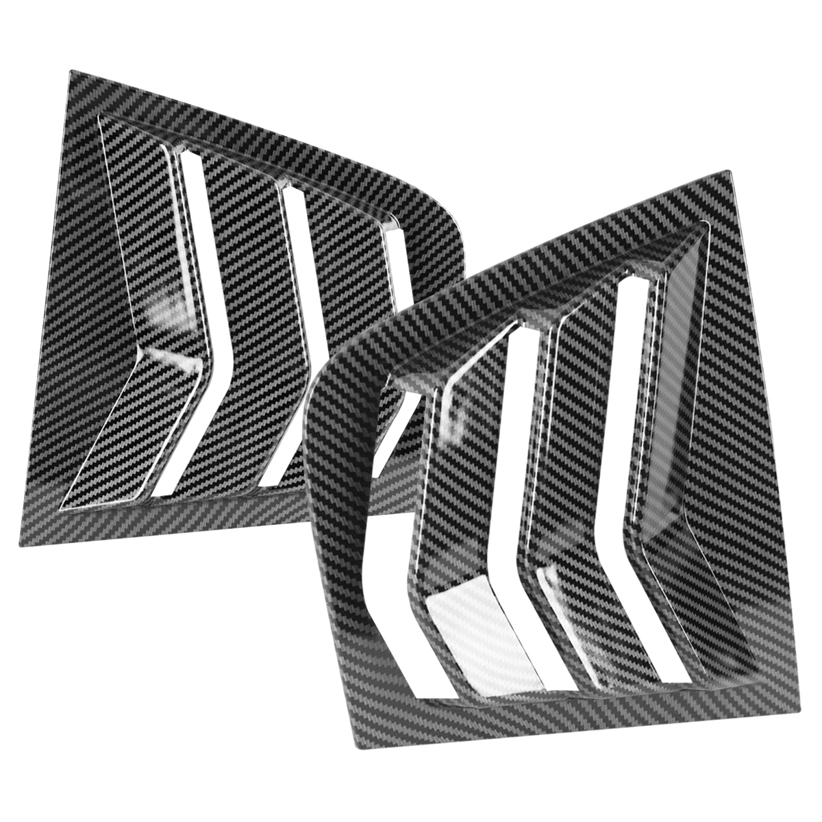 2011-2021 Dodge Charger LD Carbon Fiber Window Louvers