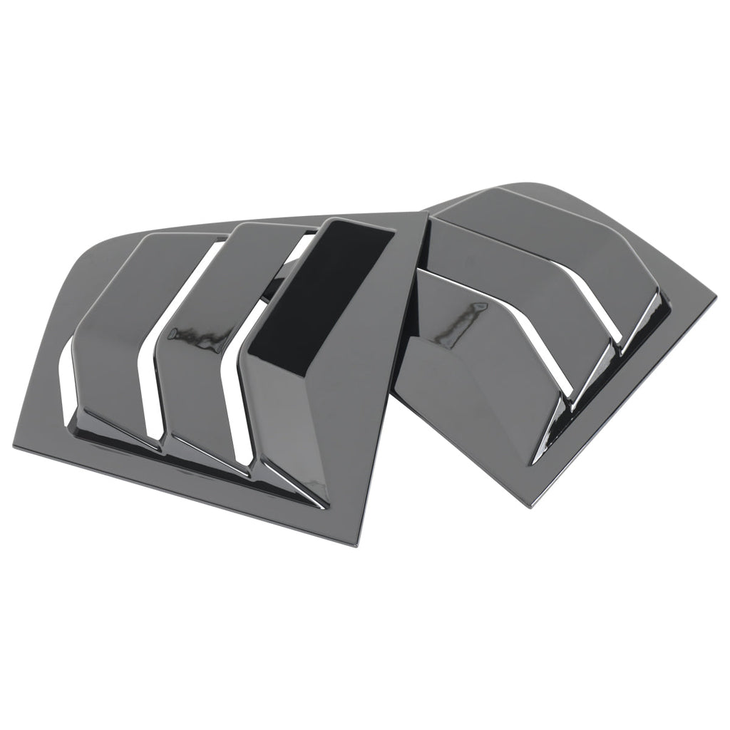 2011-2021 Dodge Charger LD Glossy Black Window Louvers
