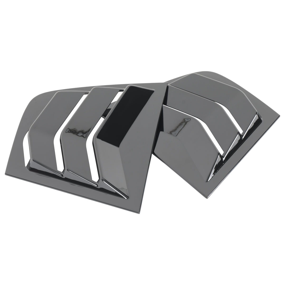 2011-2021 Dodge Charger LD Glossy Black Window Louvers