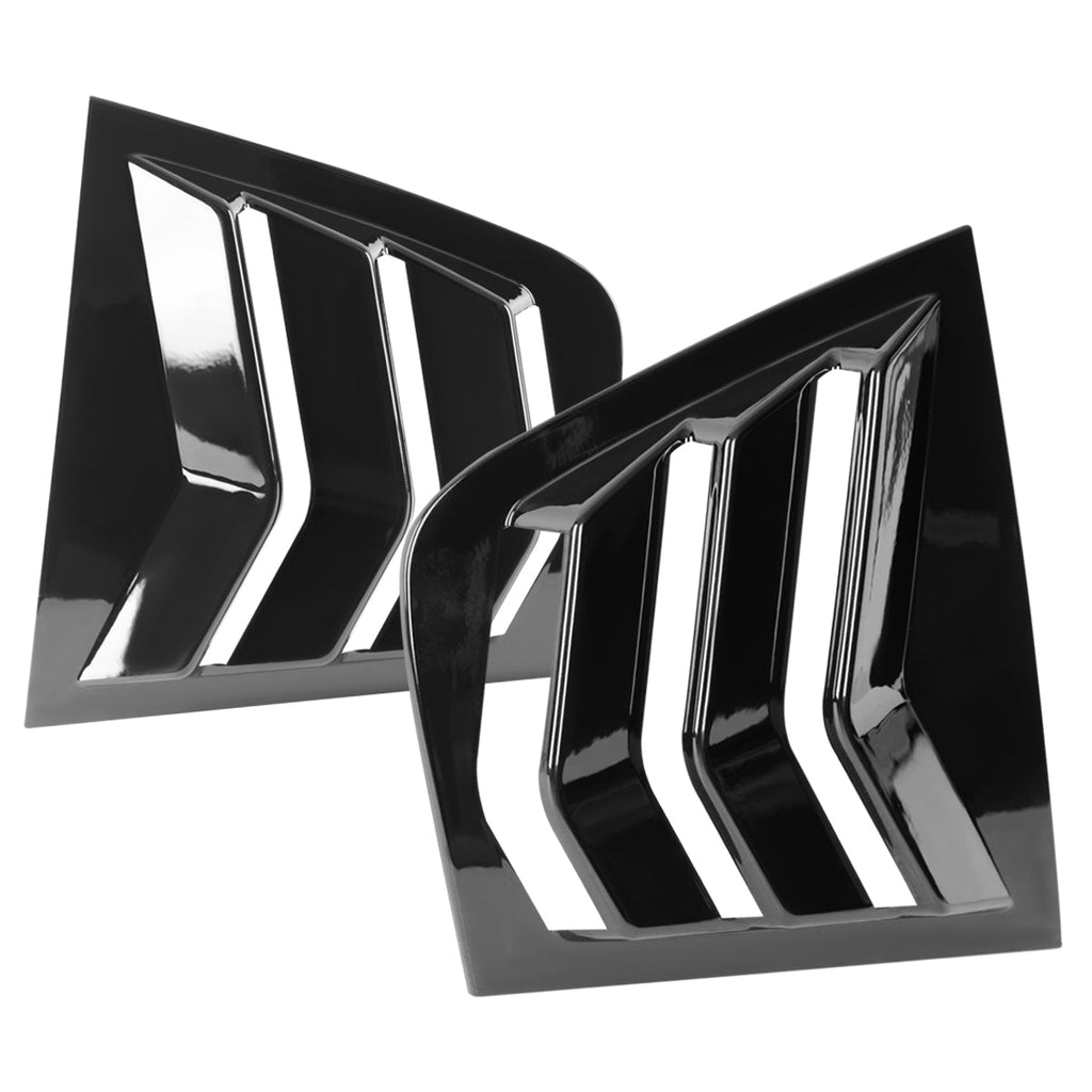 2011-2021 Dodge Charger LD Glossy Black Window Louvers