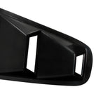 2005-2014 Ford Mustang S197 Textured Black ABS Quarter Window Louvers