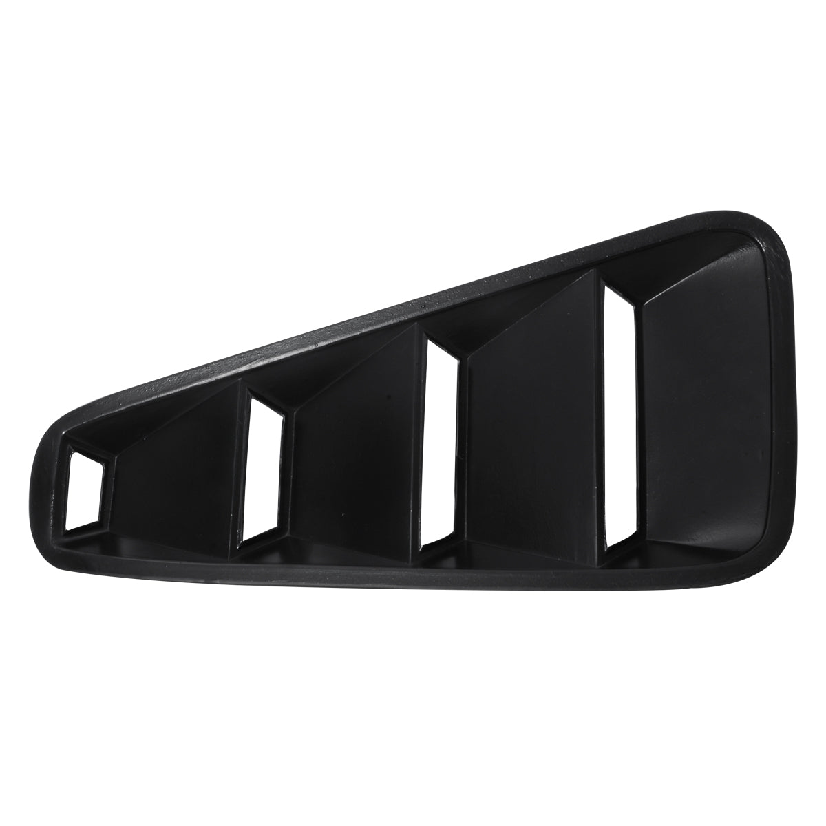 2005-2014 Ford Mustang S197 Textured Black ABS Quarter Window Louvers