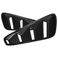 2005-2014 Ford Mustang S197 Textured Black ABS Quarter Window Louvers