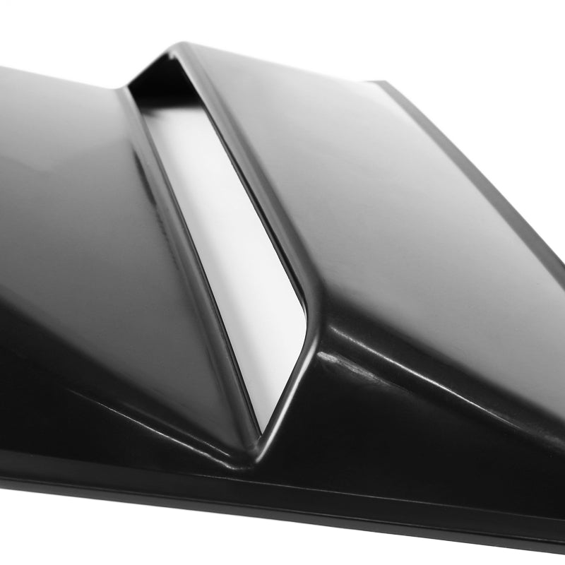 2015-2018 Ford Mustang S550 Black ABS Quarter Window Louvers