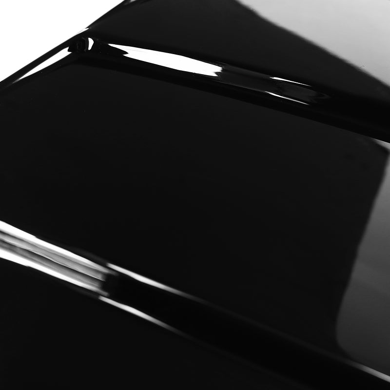 2015-2018 Ford Mustang S550 Glossy Black ABS Quarter Window Louvers