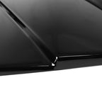 2015-2018 Ford Mustang S550 Glossy Black ABS Quarter Window Louvers